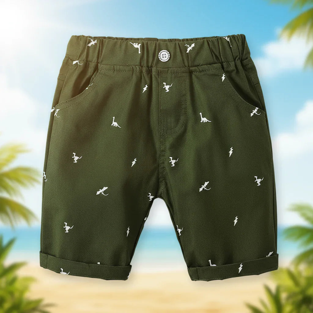 Fresh and comfortable – Shorts with Dino design