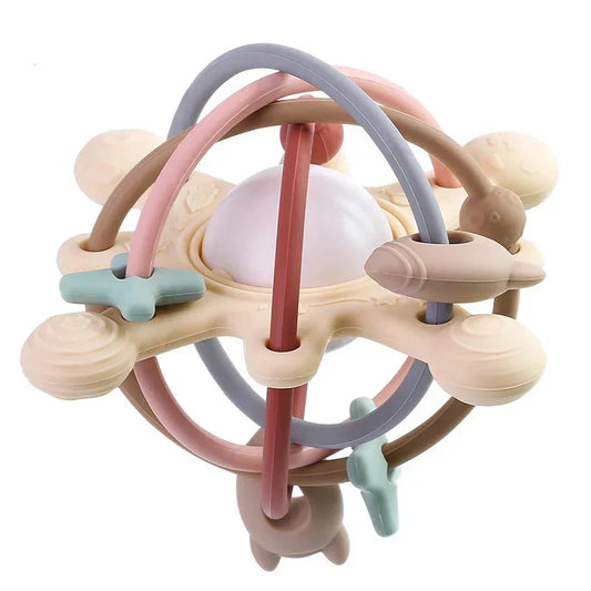 Soft Grab Play - Baby Silicone Teething Toys