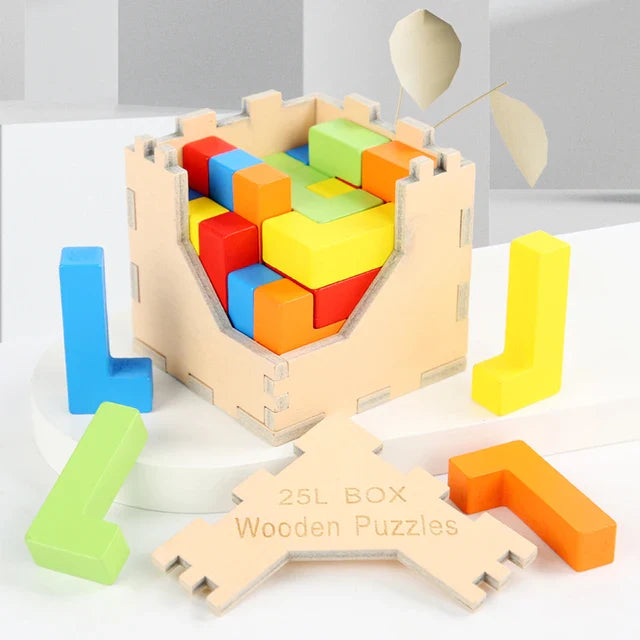 Train is brein - 3D Tetris Brain-teaser
