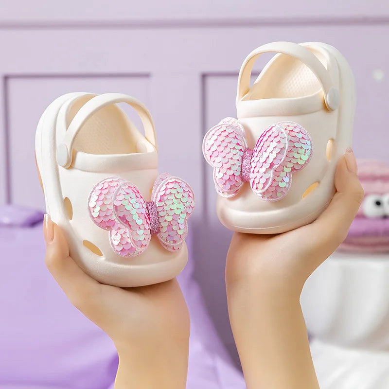 Plush Sandals - Girls Slippers