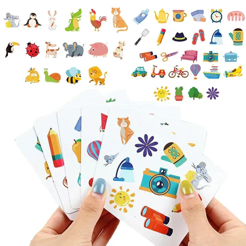 Memory Dobble Activity™ - Educational & Adventurous - Memory Card Game