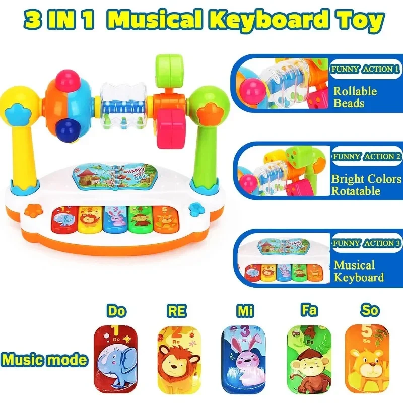 Music & Light – Rotating Plaything Piano