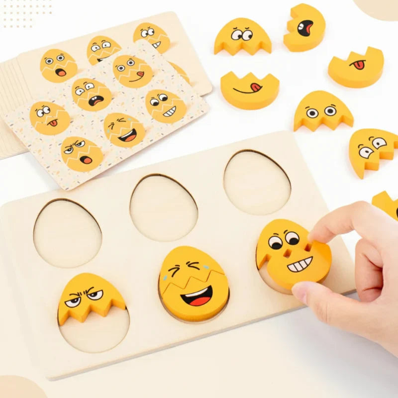 Educational to Deal with Emotions – Facial Expression Puzzle