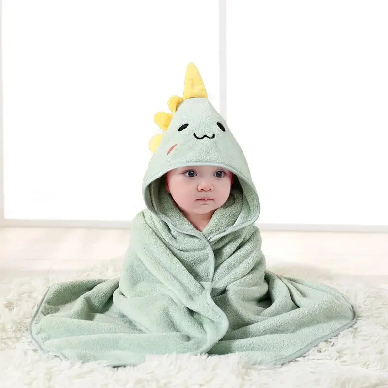 Cute Animals Cartoons - Children's Bath Towel