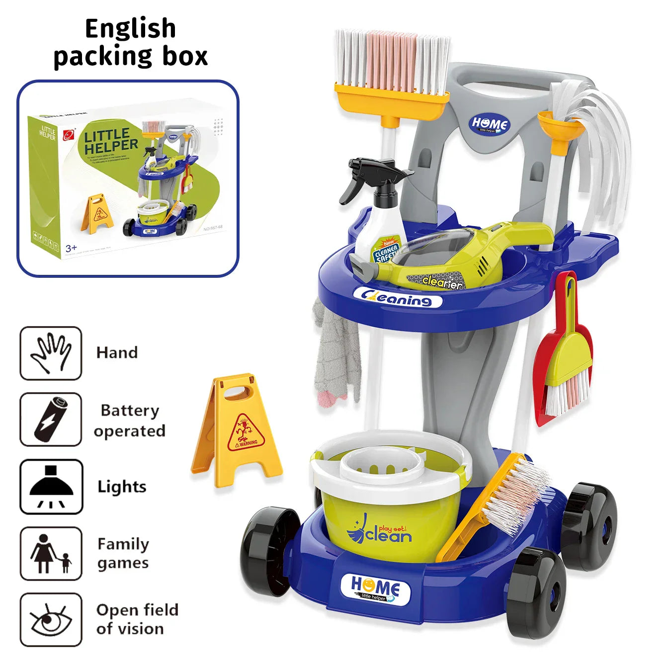 Educational & Play – Toy Cleaning Trolley