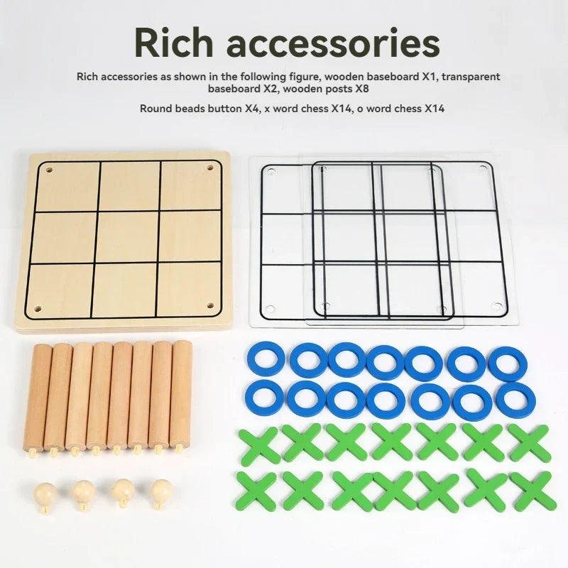 Educational & Clever – Tic-Tac-Toe 3D