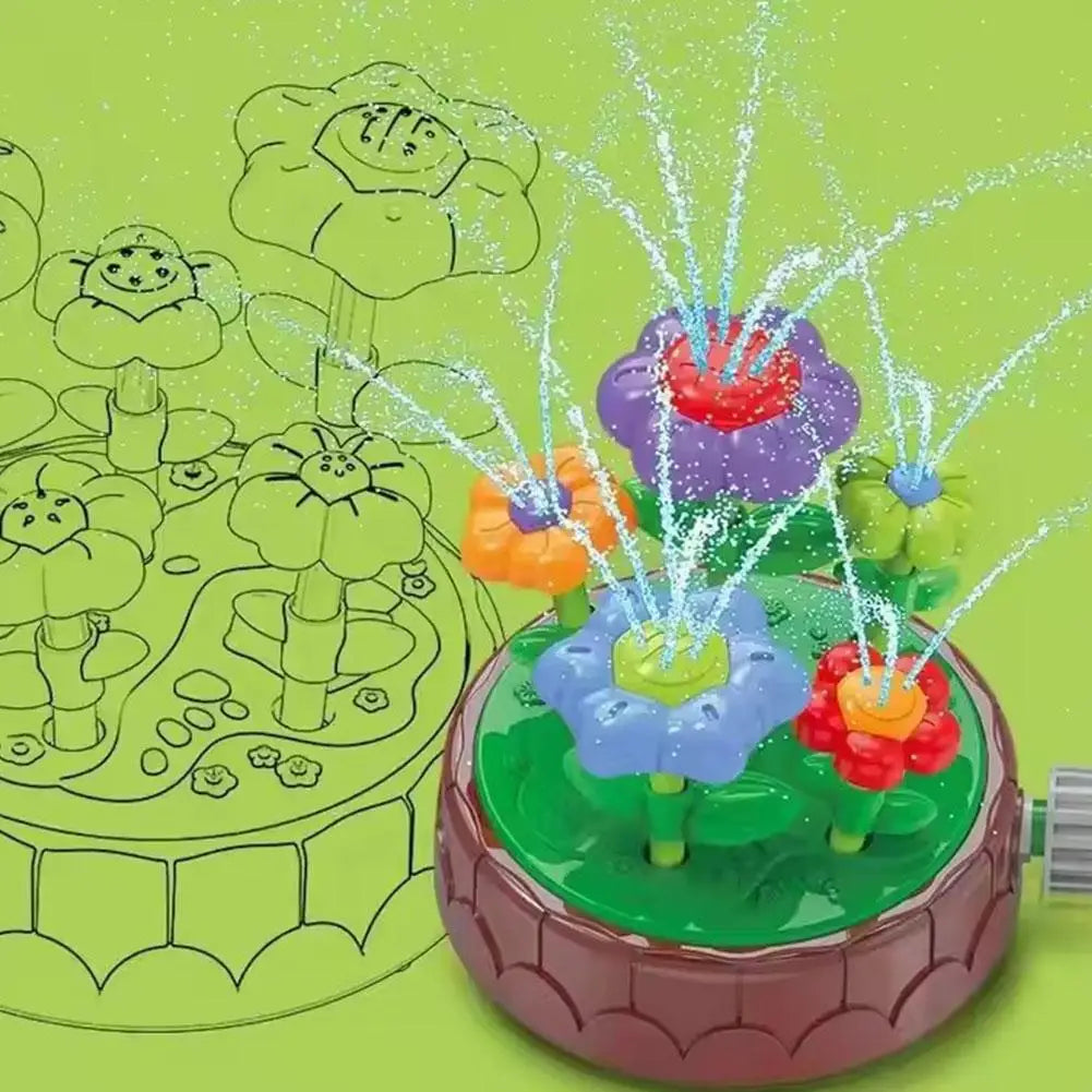 Turn & Splash - Water Toys Flower Sprayer