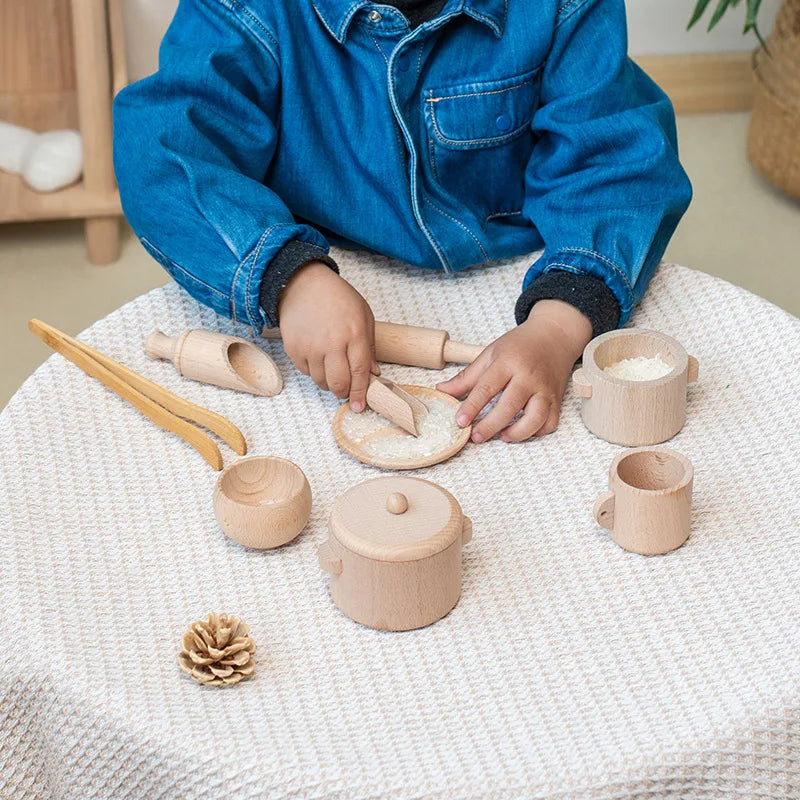 Educational & Play – Wooden Kitchen Play Set