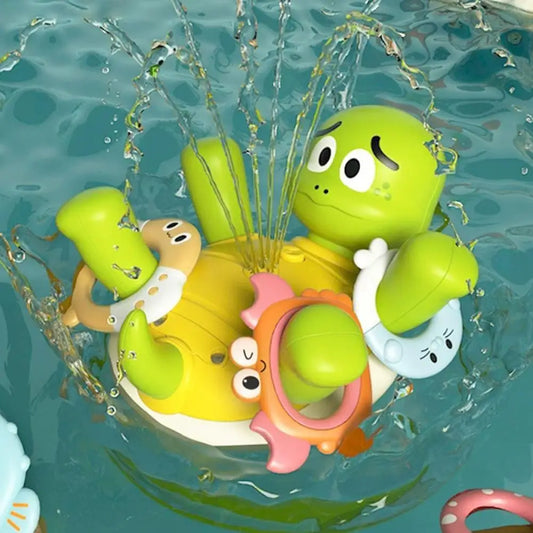 Splash Play in the Bath - Turtle Fountain
