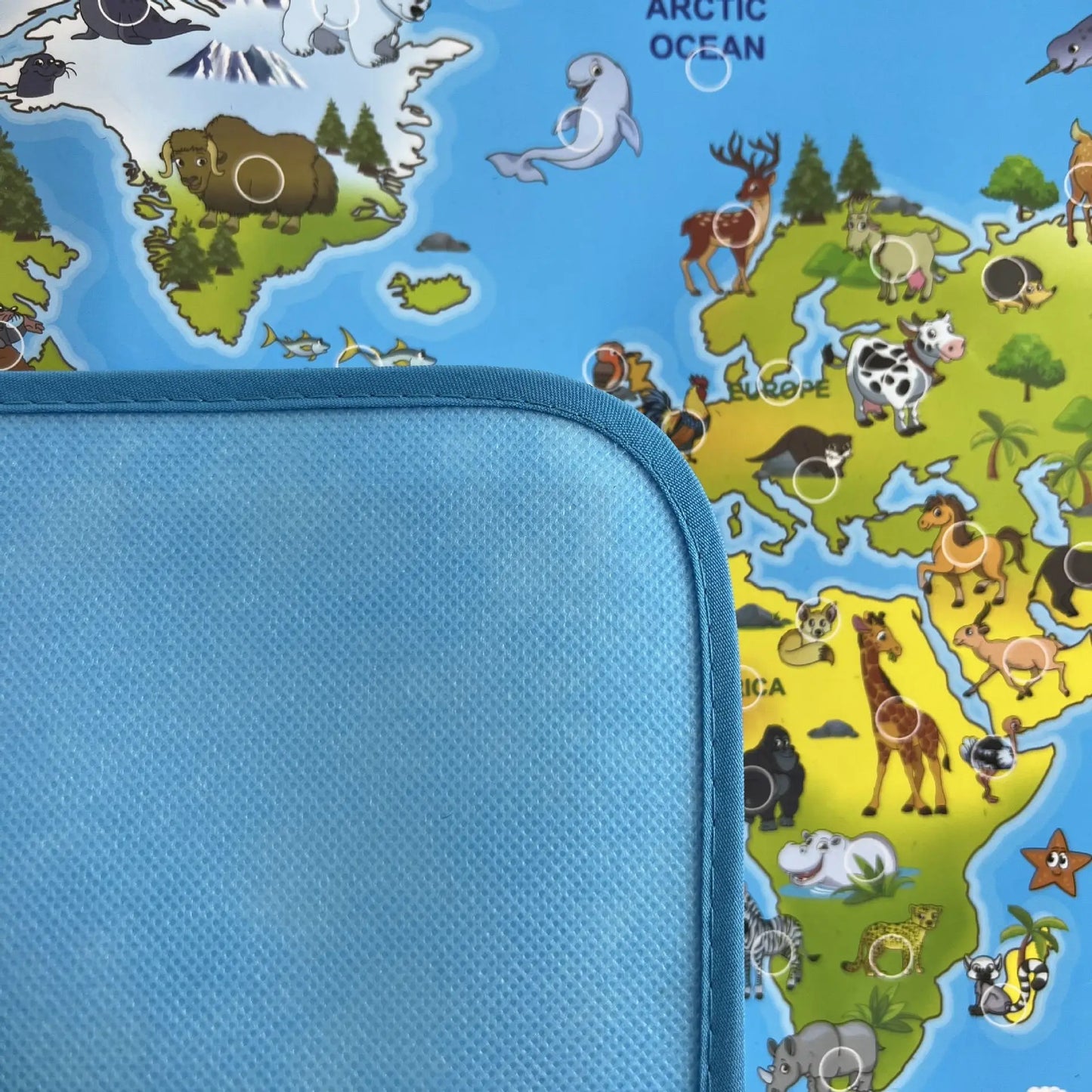 Educational & Playing – Animal World Map
