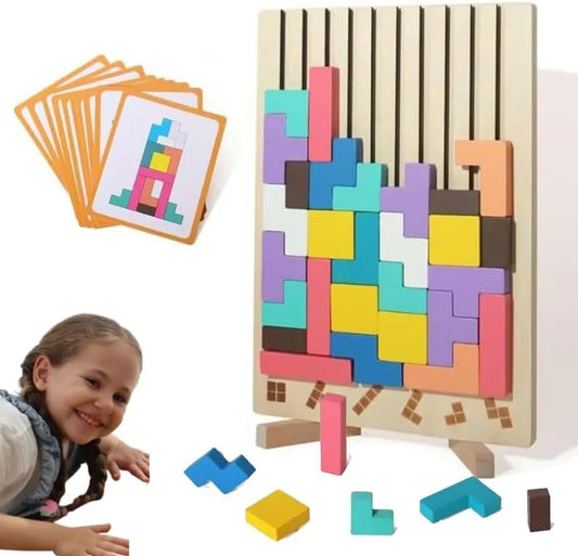 Think & Build - Wooden Puzzle Activity
