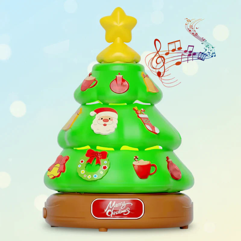Magical & Playful – Christmas Tree with Music and Bubble Blowing