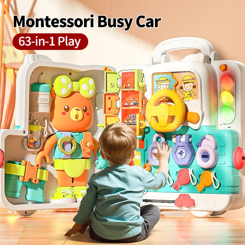 Educational & Multifunctional - Busy board with sound