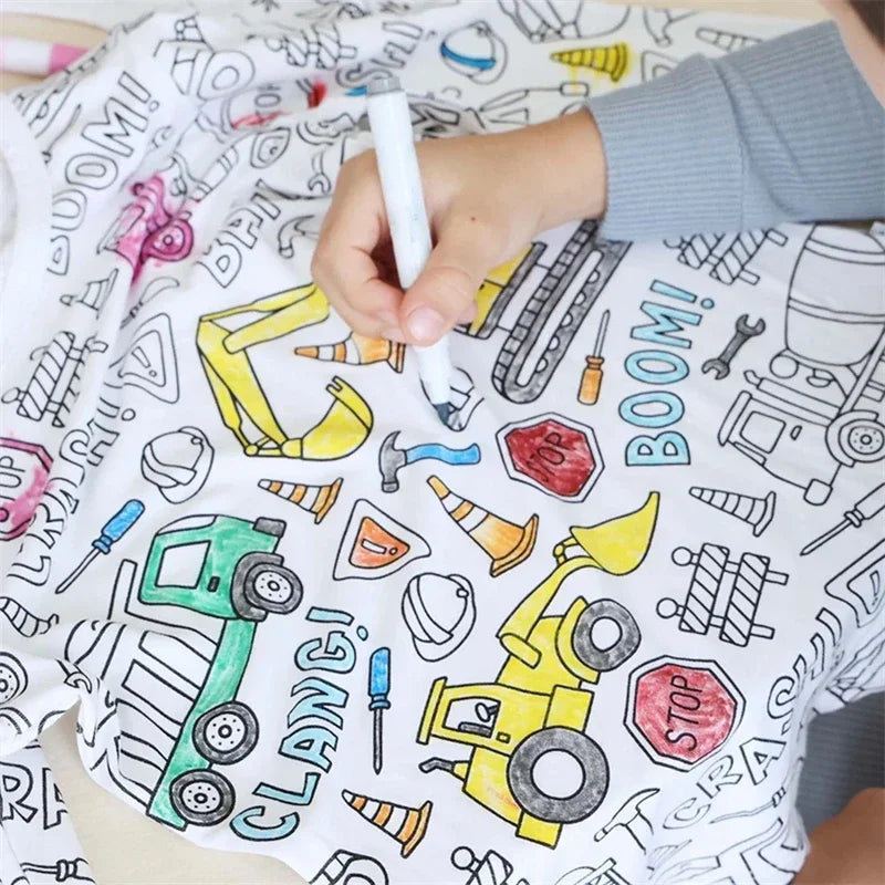 Color & Dream - Coloring Children's Pajama Kit