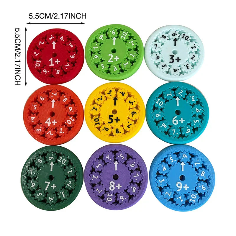 Counting & Spinning – Math Fidget