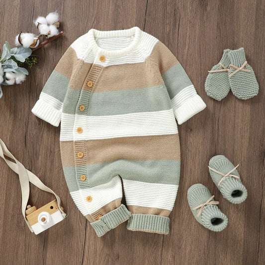 Warm & Comfortable - Knitted Romper