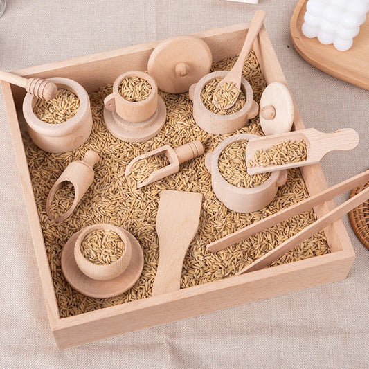 Educational & Play – Wooden Kitchen Play Set
