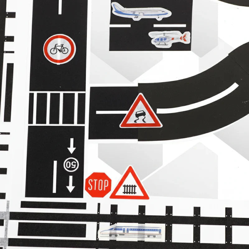 Colorful & Handy – Traffic Route Sticker Tape Kit