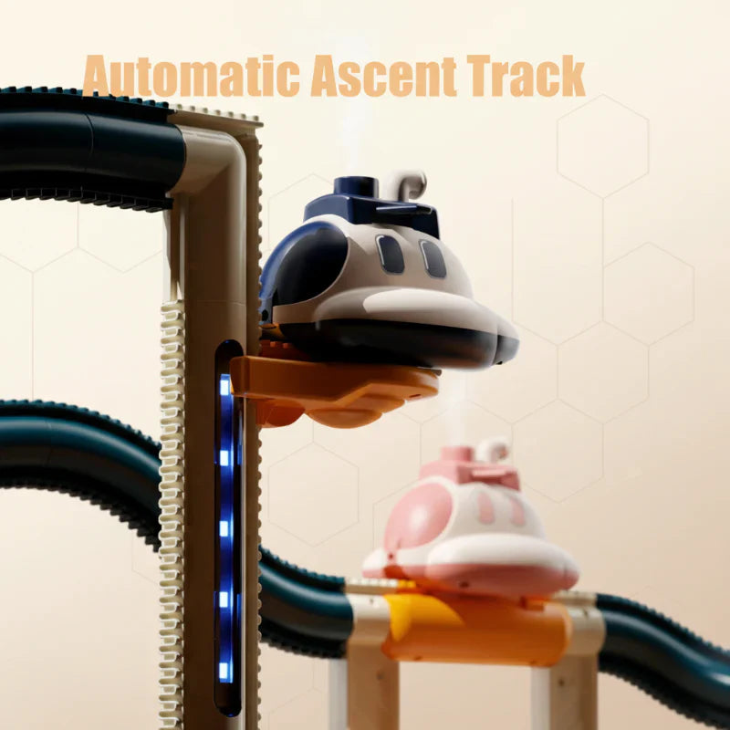 Engaging & Cool – 360° Steam Train Track