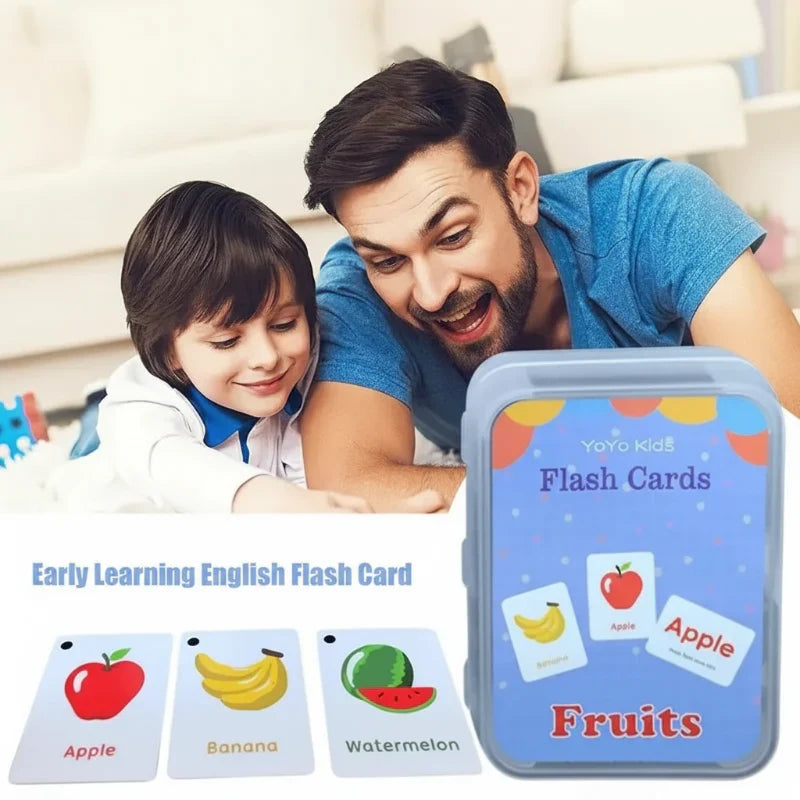 Cheerful & Language-rich – Educational Word Cards (English)