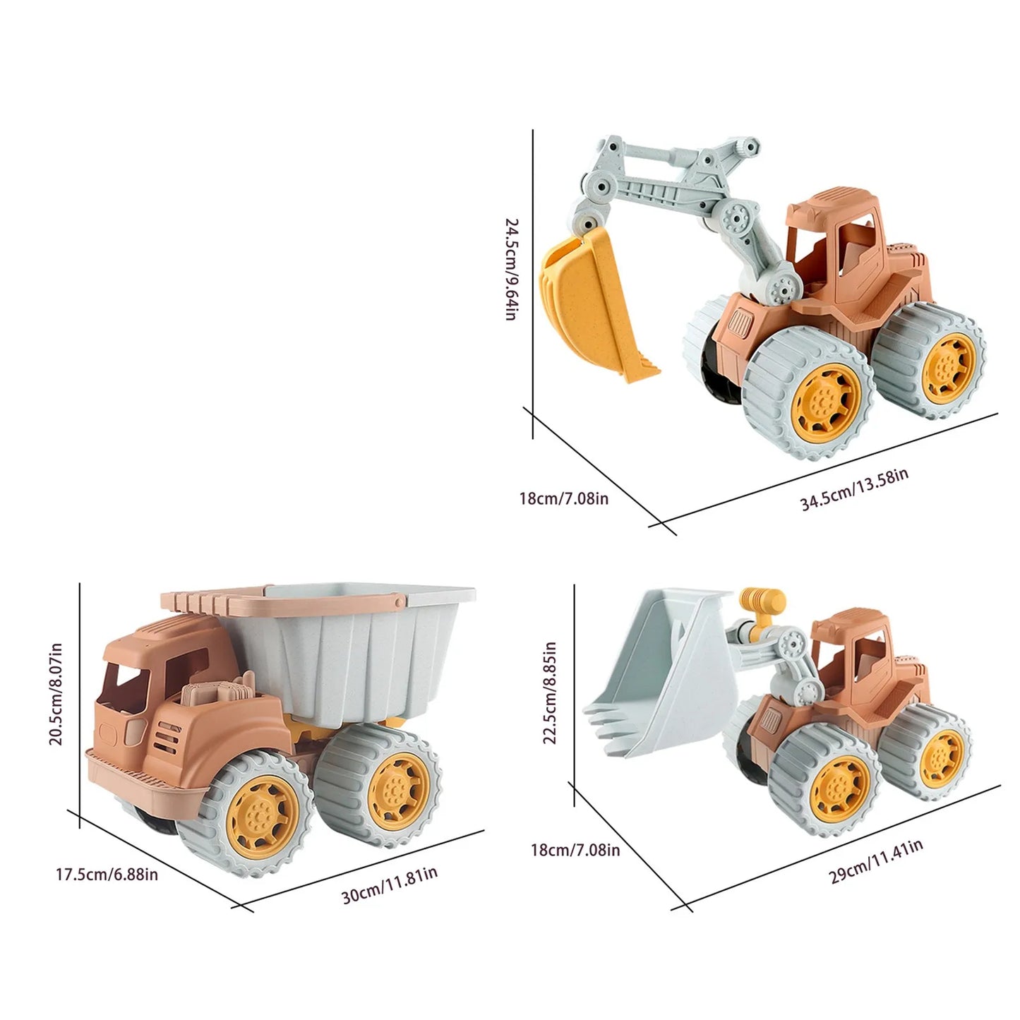 Digging Play Outdoor - Sandbox Trucks