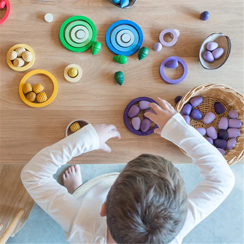 Innovative Coloring Fun – Wooden Coloring Play Set