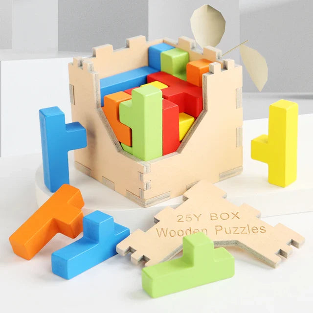 Train is brein - 3D Tetris Brain-teaser