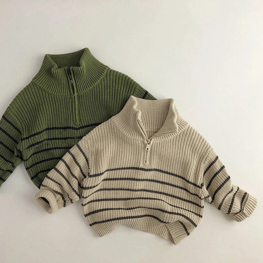Simple Zipper - Children Zipper Sweater