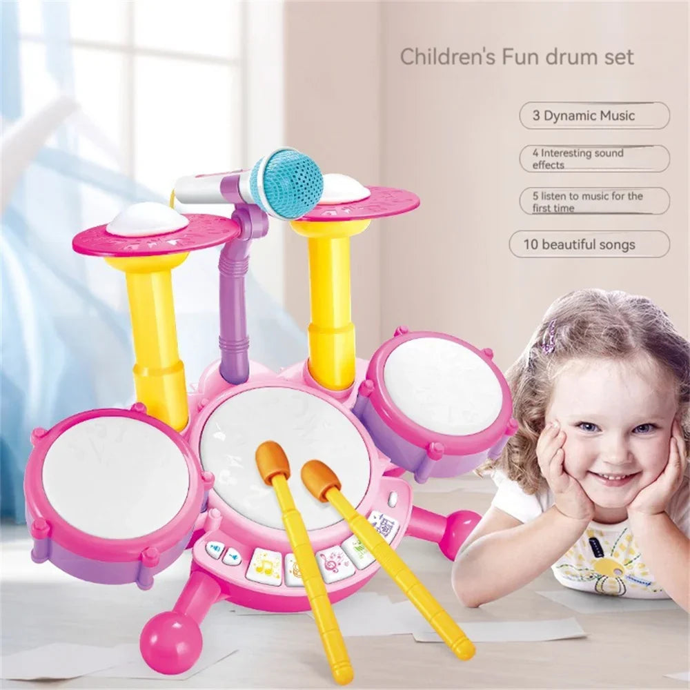 Little ones get started - Plaything Drumset