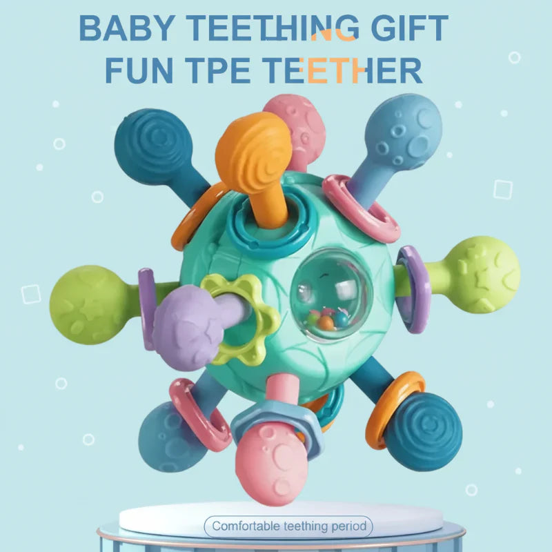 Plush & Safe – 3-in-1 Silicone Teether
