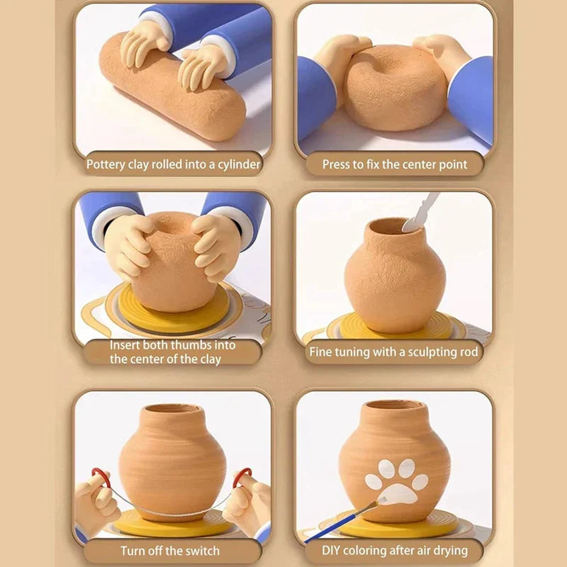 Little Artists - Children's Pottery Kit