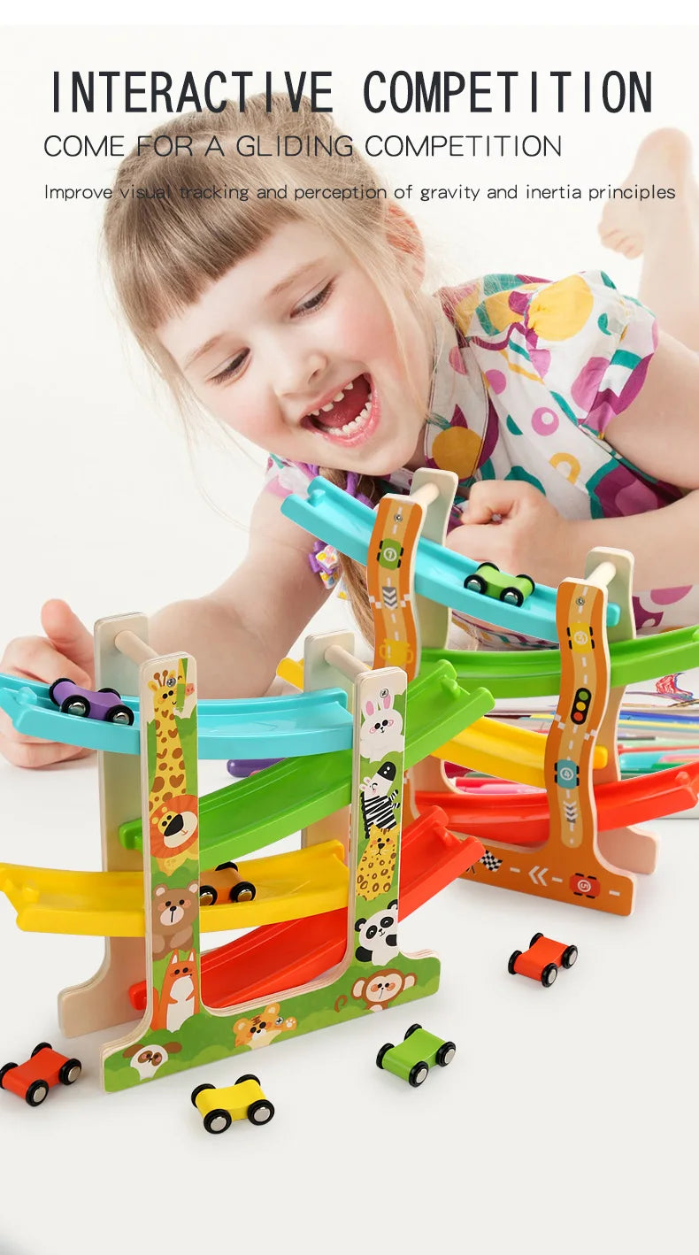 Innovative & Educational - Wooden Roller Coaster