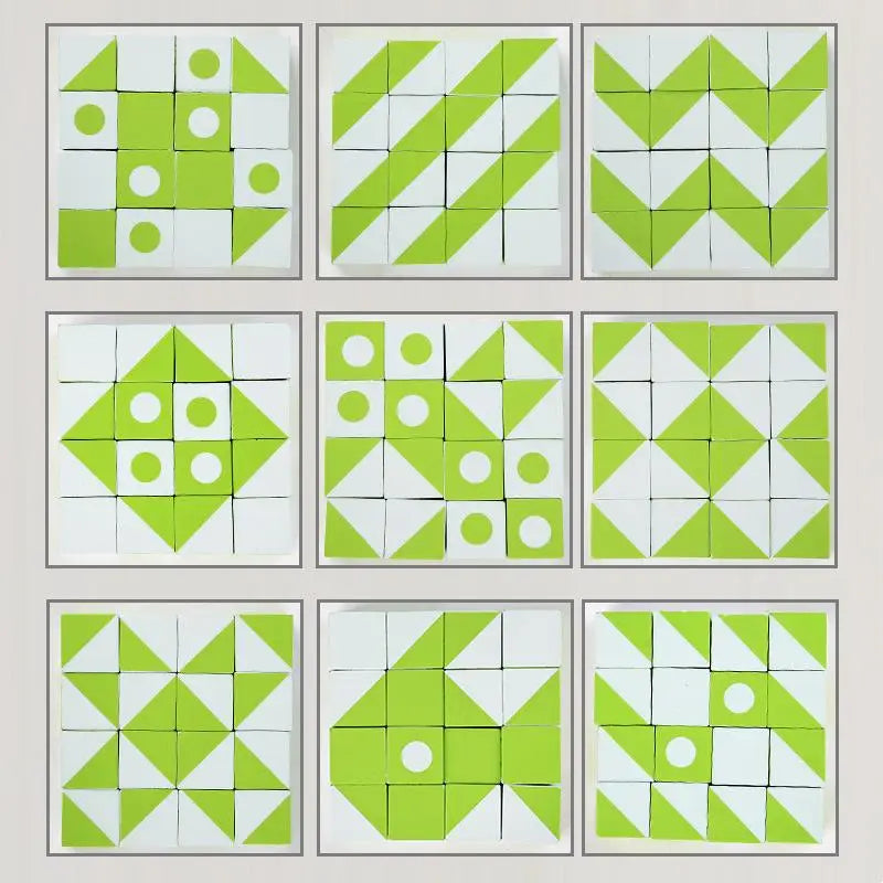 Smart & Innovative - Wooden Geometric Thinking Game