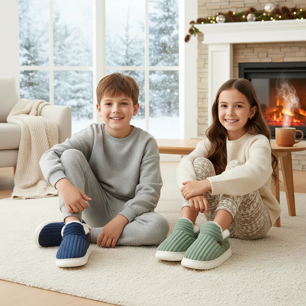 Cuddly Plush & Warm – Anti-Slip Slippers