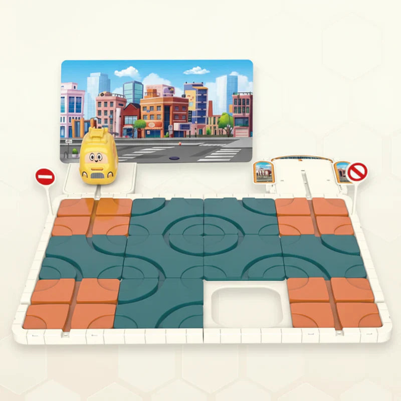 Logical Thinking & Concentration - Train Puzzle Activity