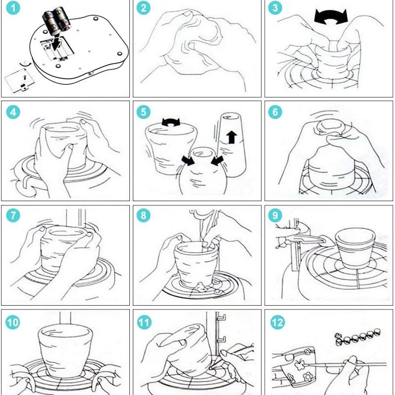 Children Pottery Set™ - Clay Creations - Children's Pottery Set