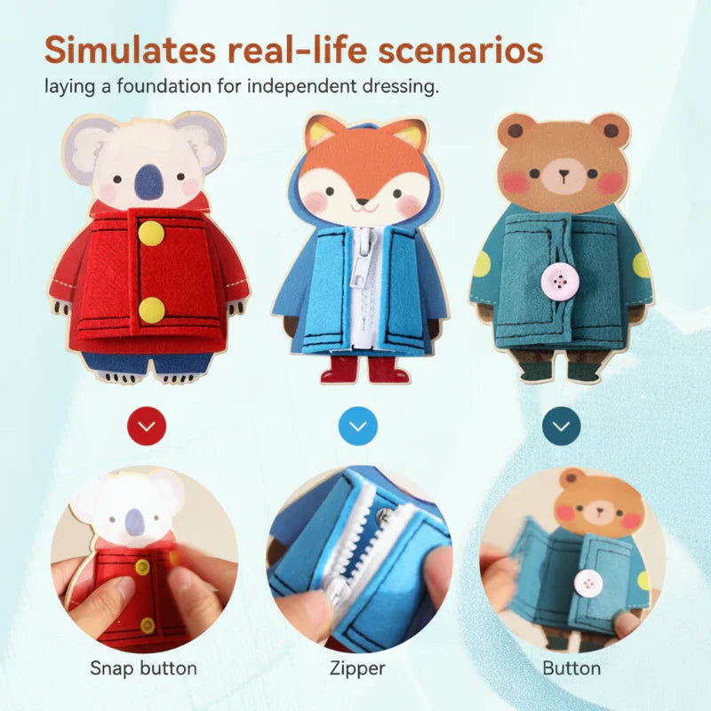 Montessori & Motor Skills – Sensory Educational Skills Toys