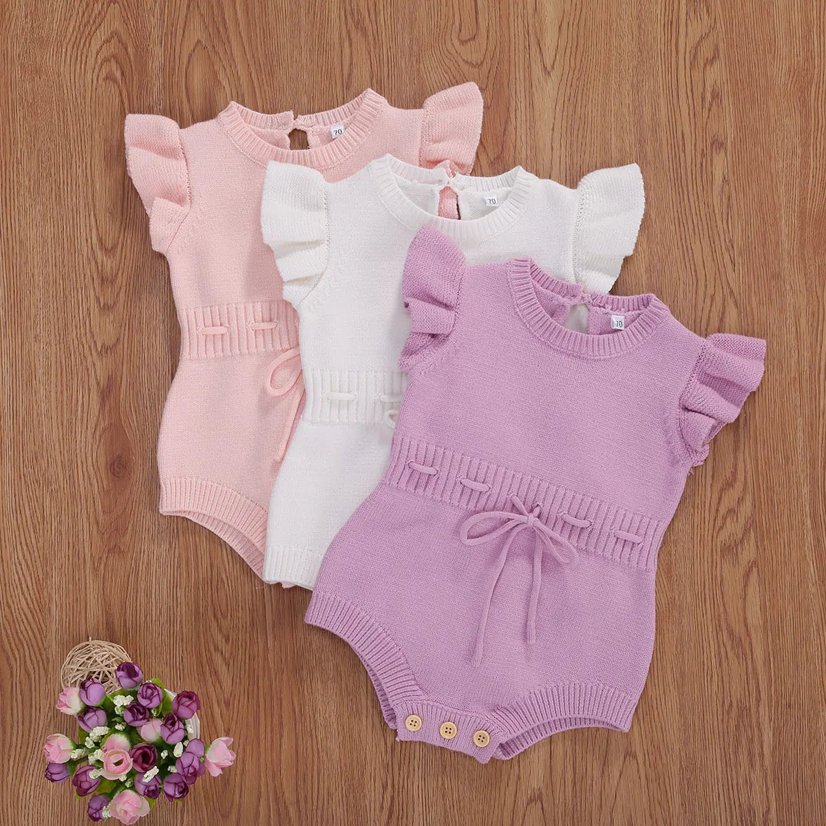 Airy & Sweet - Girls Infant Jumpsuit