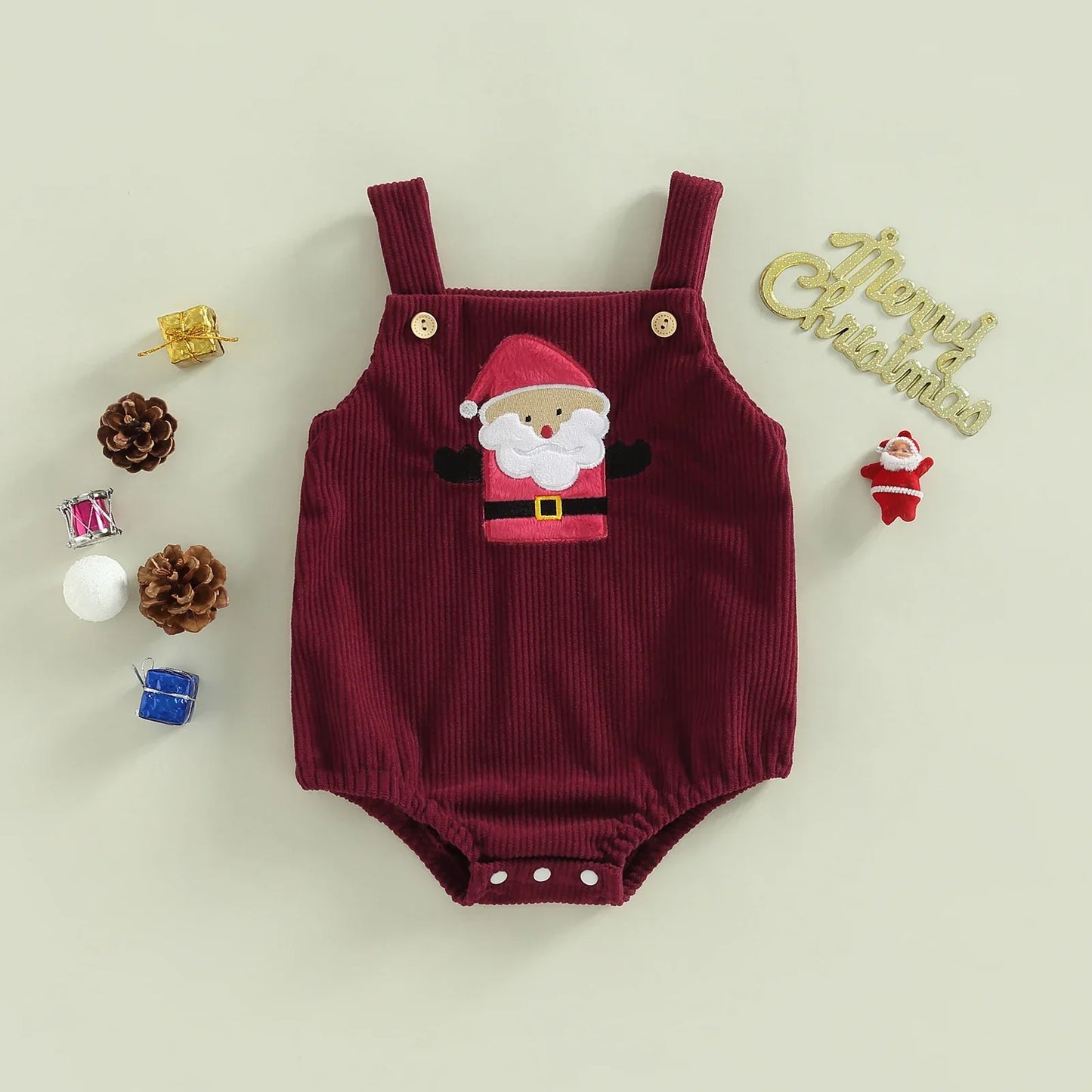 Christmas Design - Overall Christmas Romper