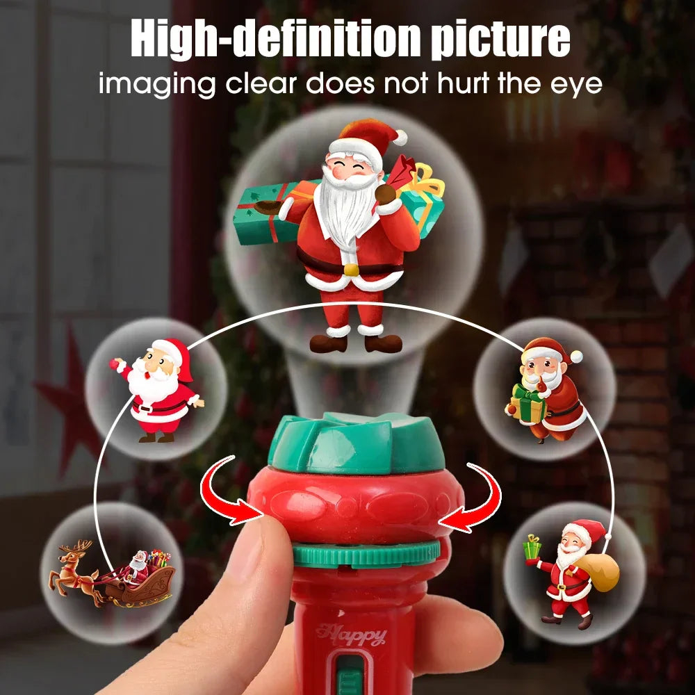 Light Play - Christmas Projection Flashlight