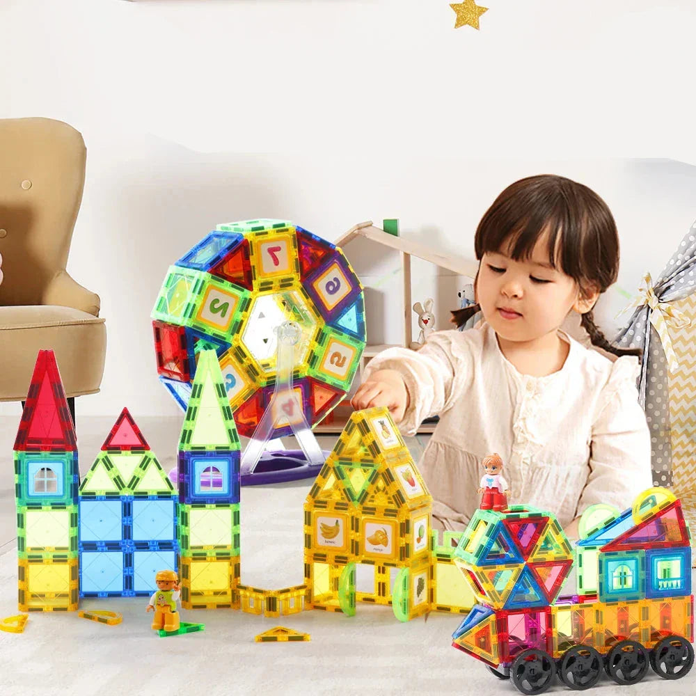 Develop Creativity - Magneto Tiles