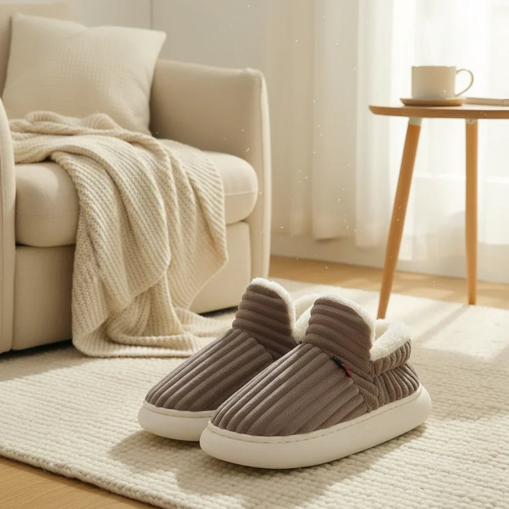 Cuddly Plush & Warm – Anti-Slip Slippers