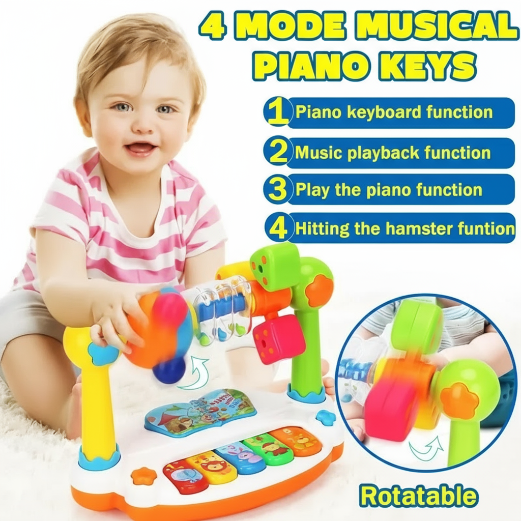 Music & Light – Rotating Plaything Piano