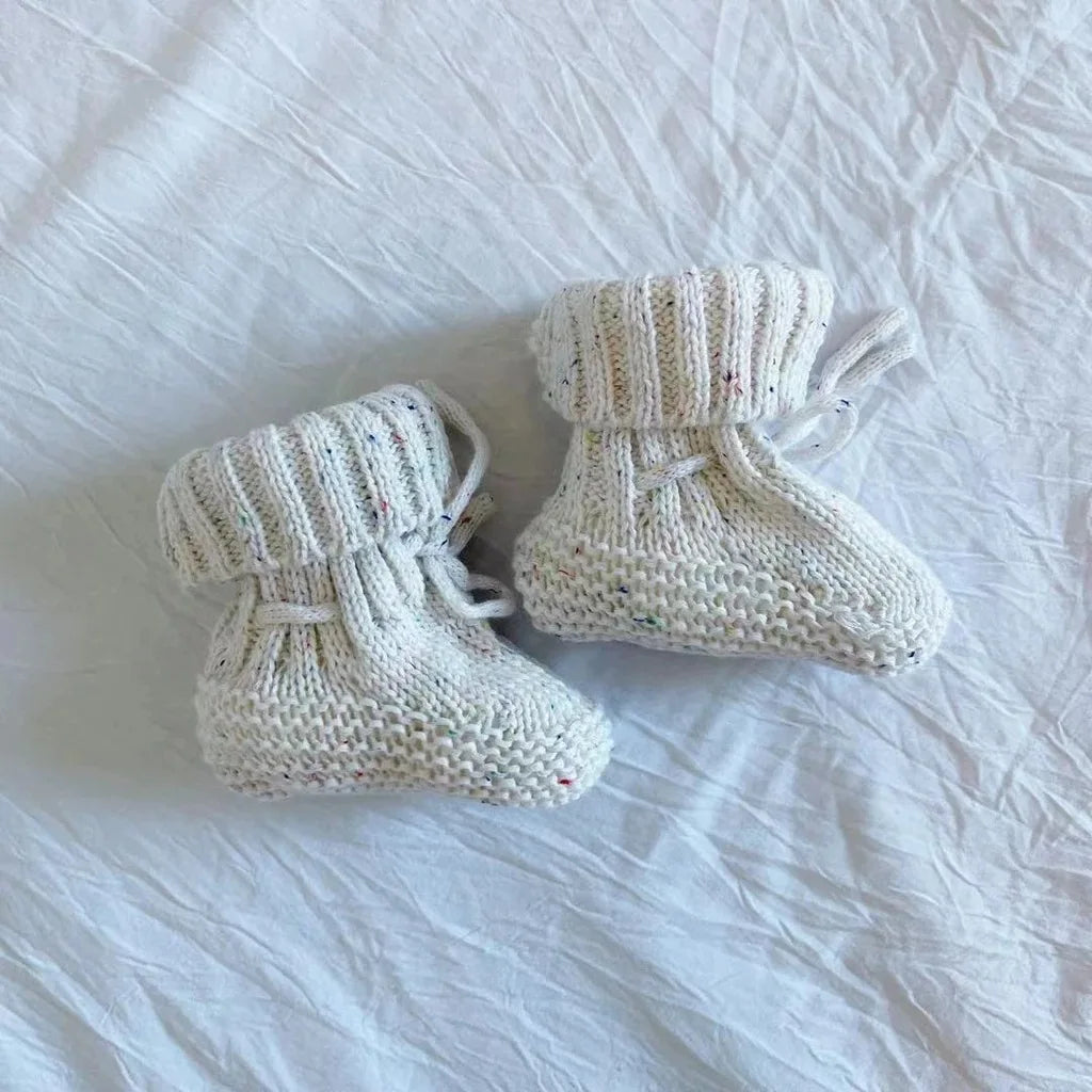 Warm & Stylish - Knitted Infant Slippers