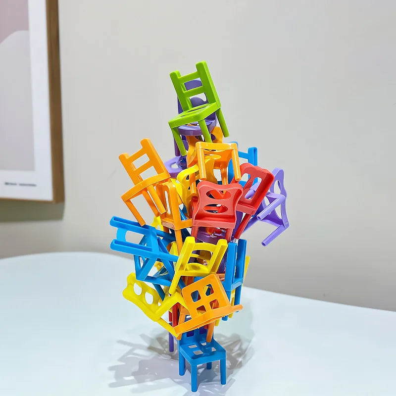 Interactive & Stimulate Creativity - Stacking Chairs Activity