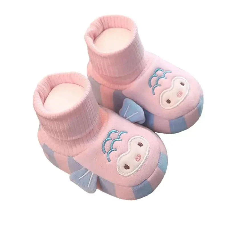 Non-Slip Soles - Toddler Indoor Shoes