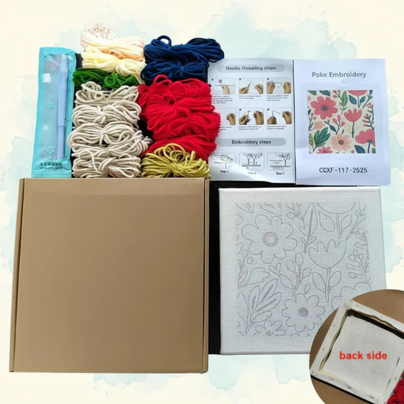 Handmade & Vibrant – Animal Embroidery Kit