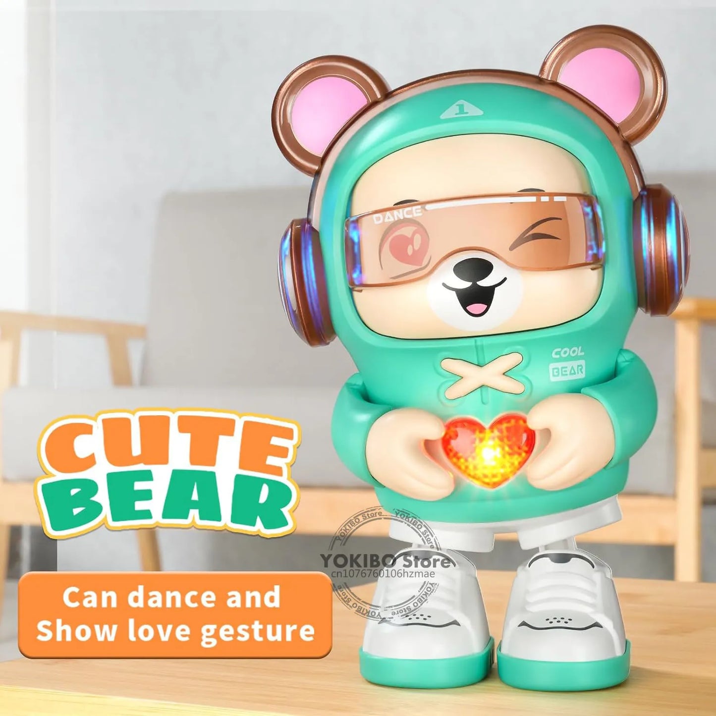 Dancing Bear Robot™ - Develop motor skills - Dancing Plaything Doll