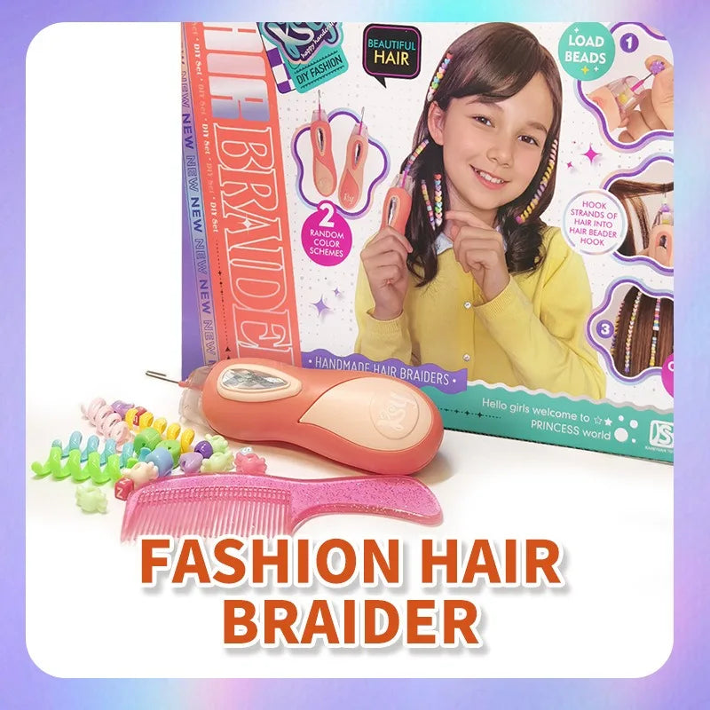DIY Braiding Play - Hair Braiding Machine