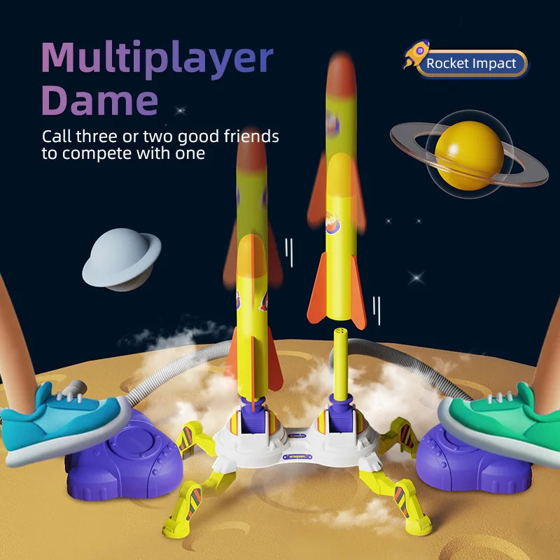 Jump & Launch - Rocket Plaything